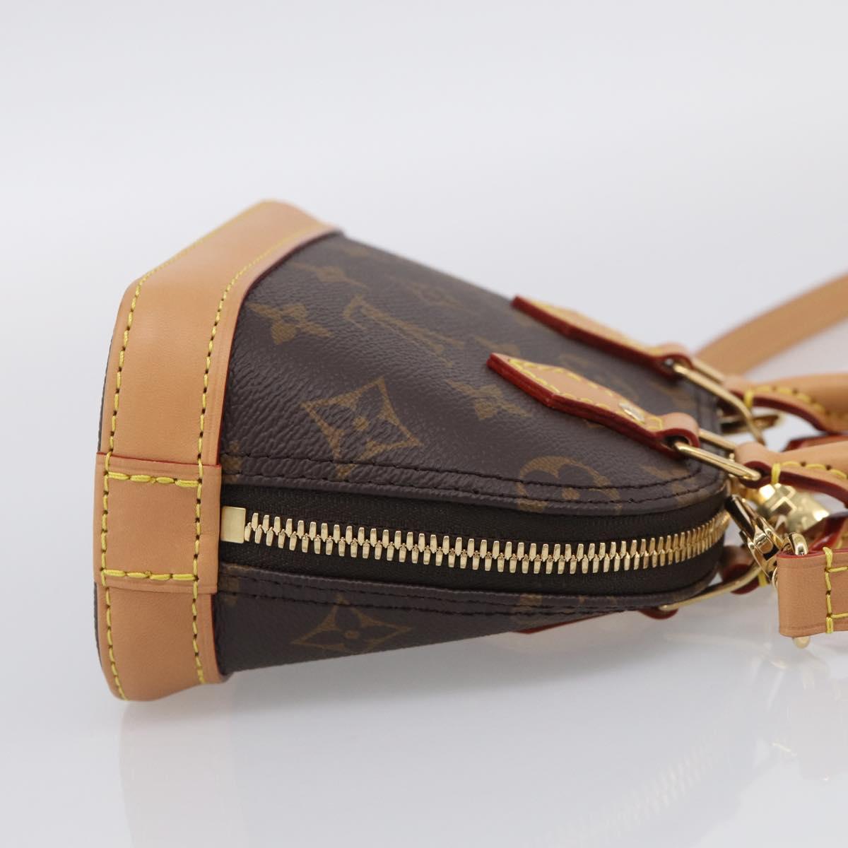 LOUIS VUITTON Monogram Nano Alma Hand Bag M82717 LV Auth 216276SAM