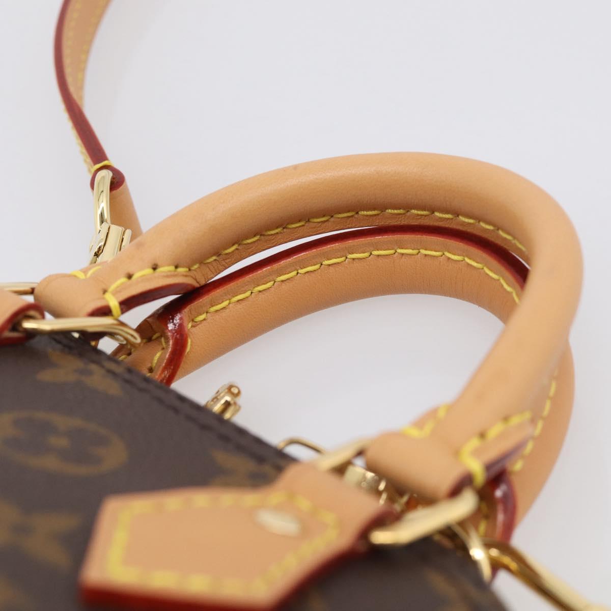 LOUIS VUITTON Monogram Nano Alma Hand Bag M82717 LV Auth 216276SAM