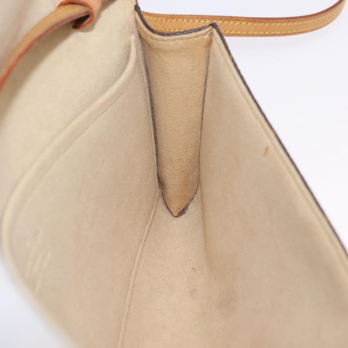LOUIS VUITTON Monogram Pochette Twin GM Shoulder Bag M51852 LV Auth 216280