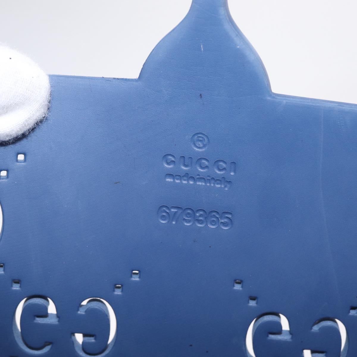 GUCCI GG Canvas Children's Tote Bag PVC Blue 679365 Auth 216291A