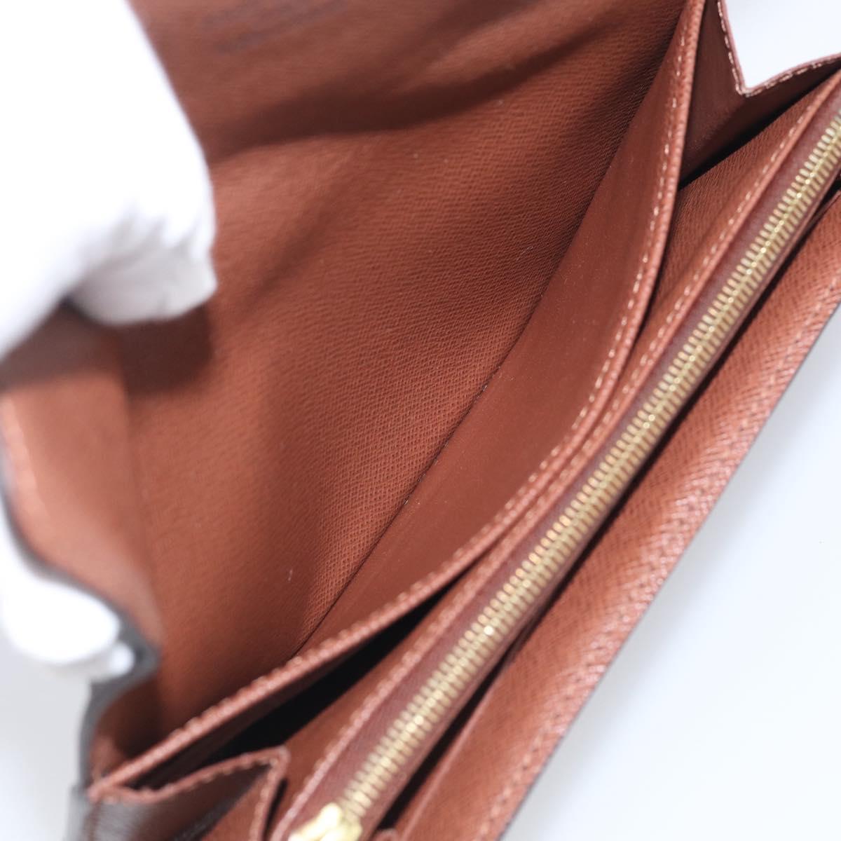 LOUIS VUITTON Monogram Portefeuille Sarah Long Wallet M60531 LV Auth 216301V