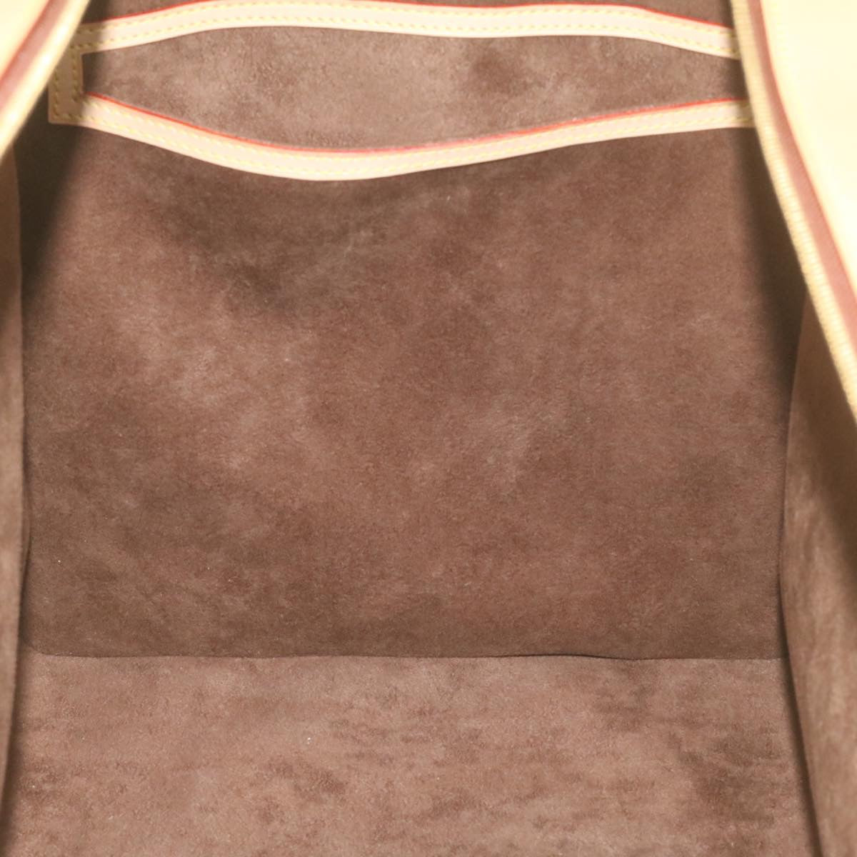 LOUIS VUITTON Nomad Travel Boston Bag Special order Beige LV Auth 22115SV