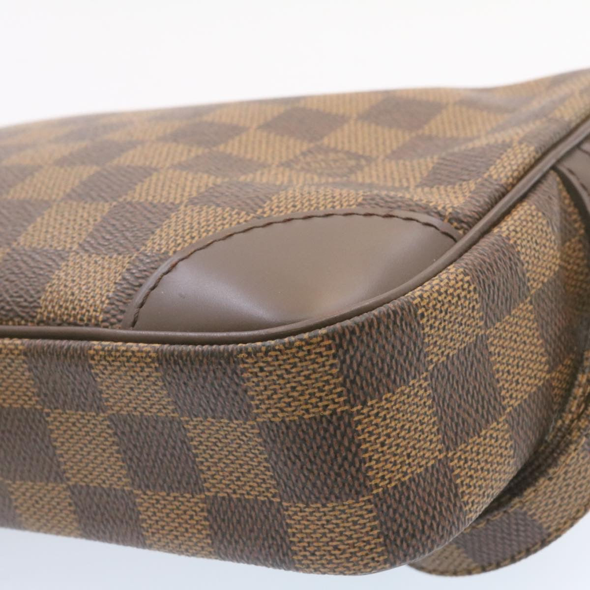 LOUIS VUITTON Damier Ebene Marly Dragonne GM Clutch Bag SP Order LV Auth 25039SA
