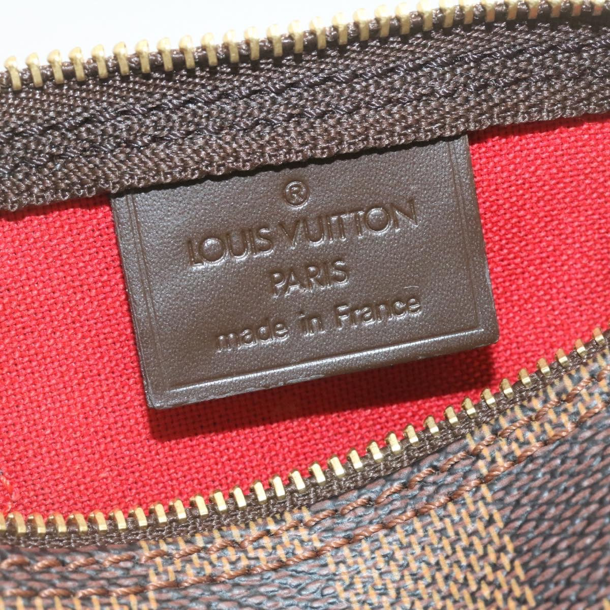 LOUIS VUITTON Damier Ebene Mini Speedy Hand Bag M41534 LV Auth 25202SM