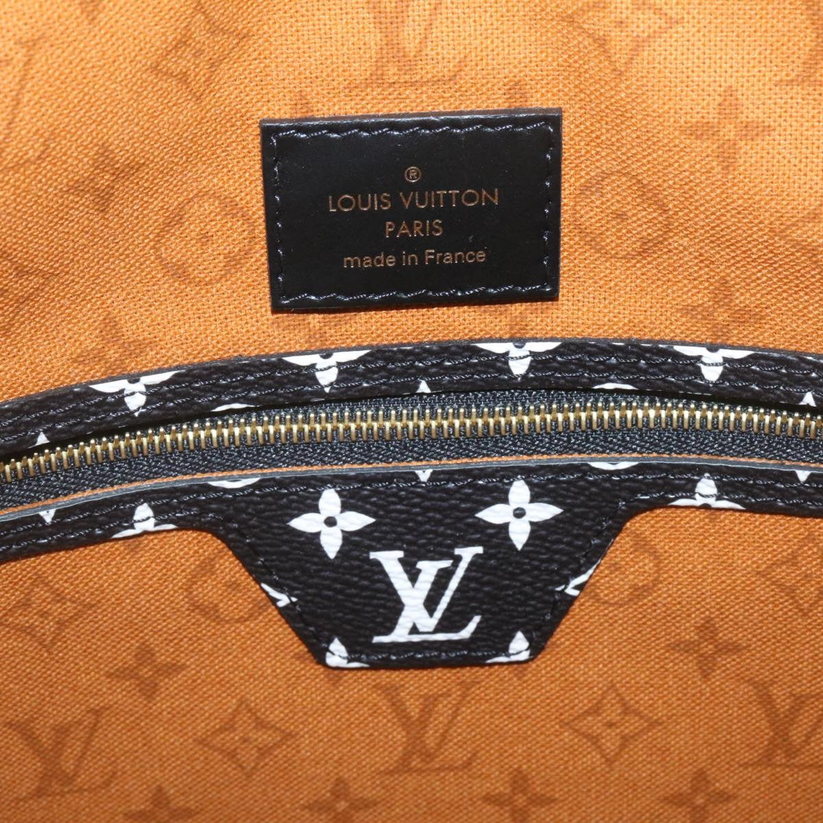 LOUIS VUITTON Monogram Giant Neverfull MM Tote Bag Caramel M56584 LV Auth 25725S
