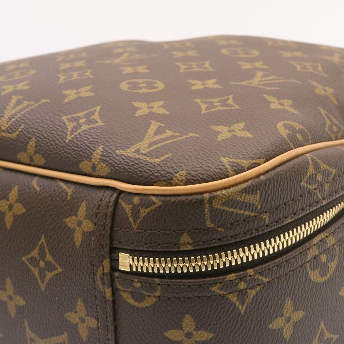 LOUIS VUITTON Monogram Excursion Hand Bag M41450 LV Auth 25970V