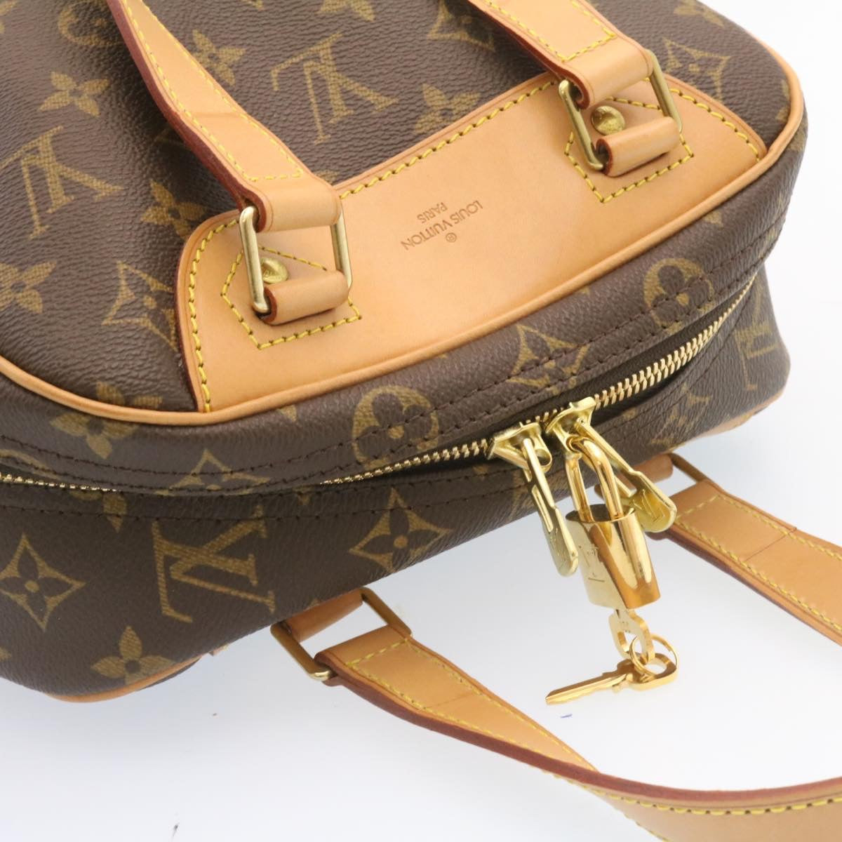 LOUIS VUITTON Monogram Excursion Hand Bag M41450 LV Auth 25970V