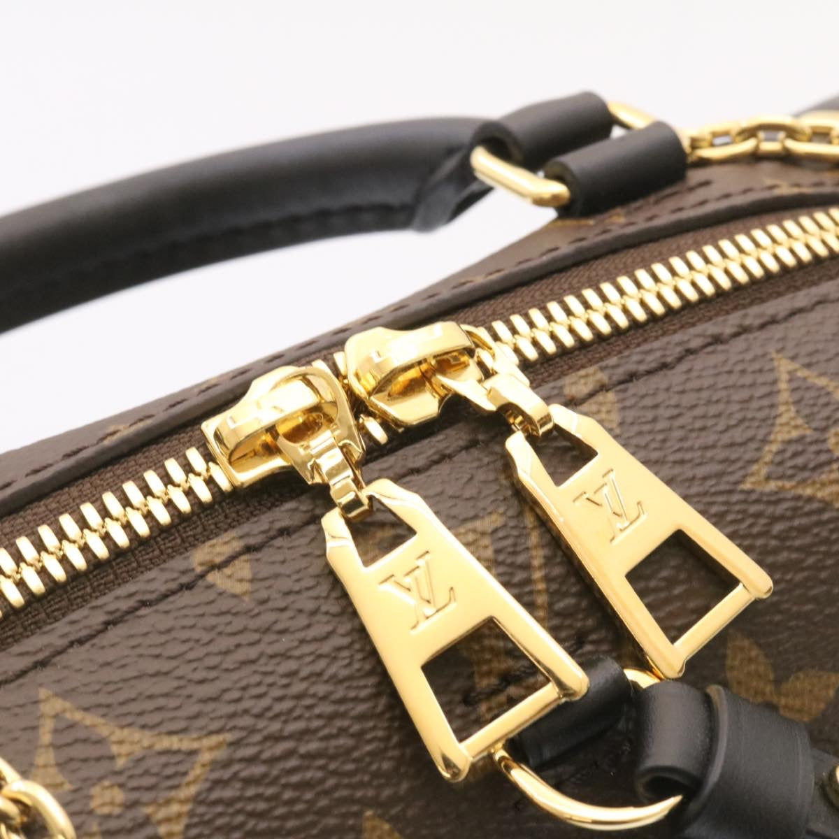 LOUIS VUITTON Monogram Petit Maru Suple 2Way Hand ShoulderBag M45571 Auth 26055S
