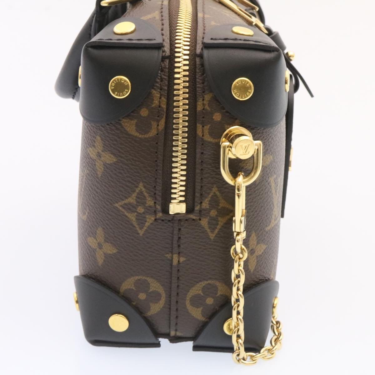LOUIS VUITTON Monogram Petit Maru Suple 2Way Hand ShoulderBag M45571 Auth 26055S