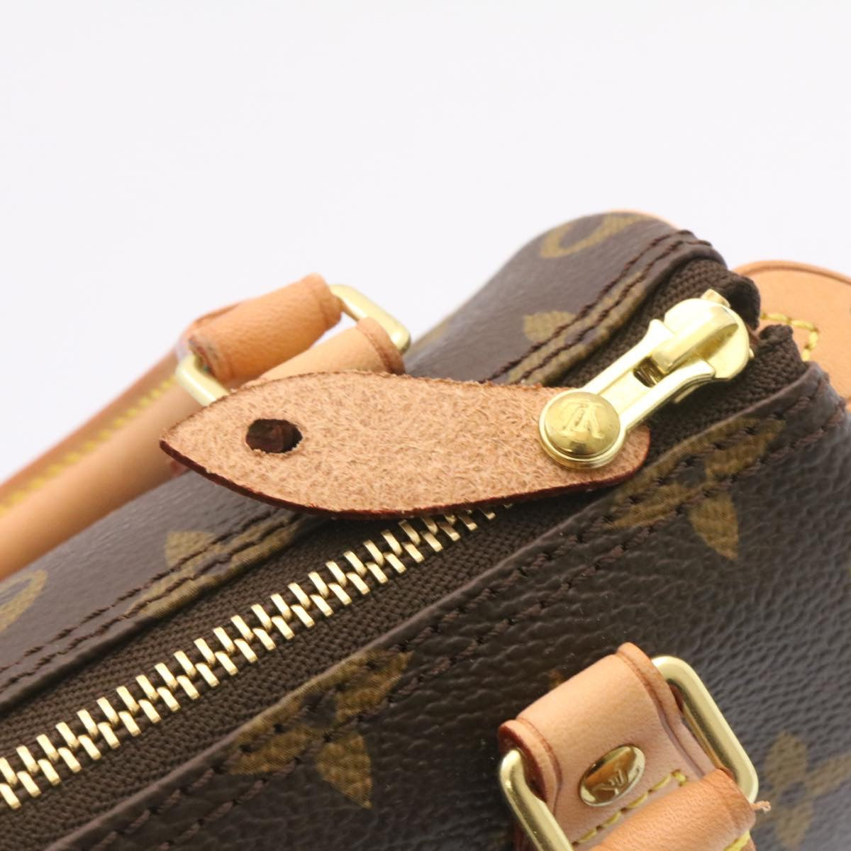 LOUIS VUITTON Monogram Mini Speedy Hand Bag M41534 LV Auth 26741SM