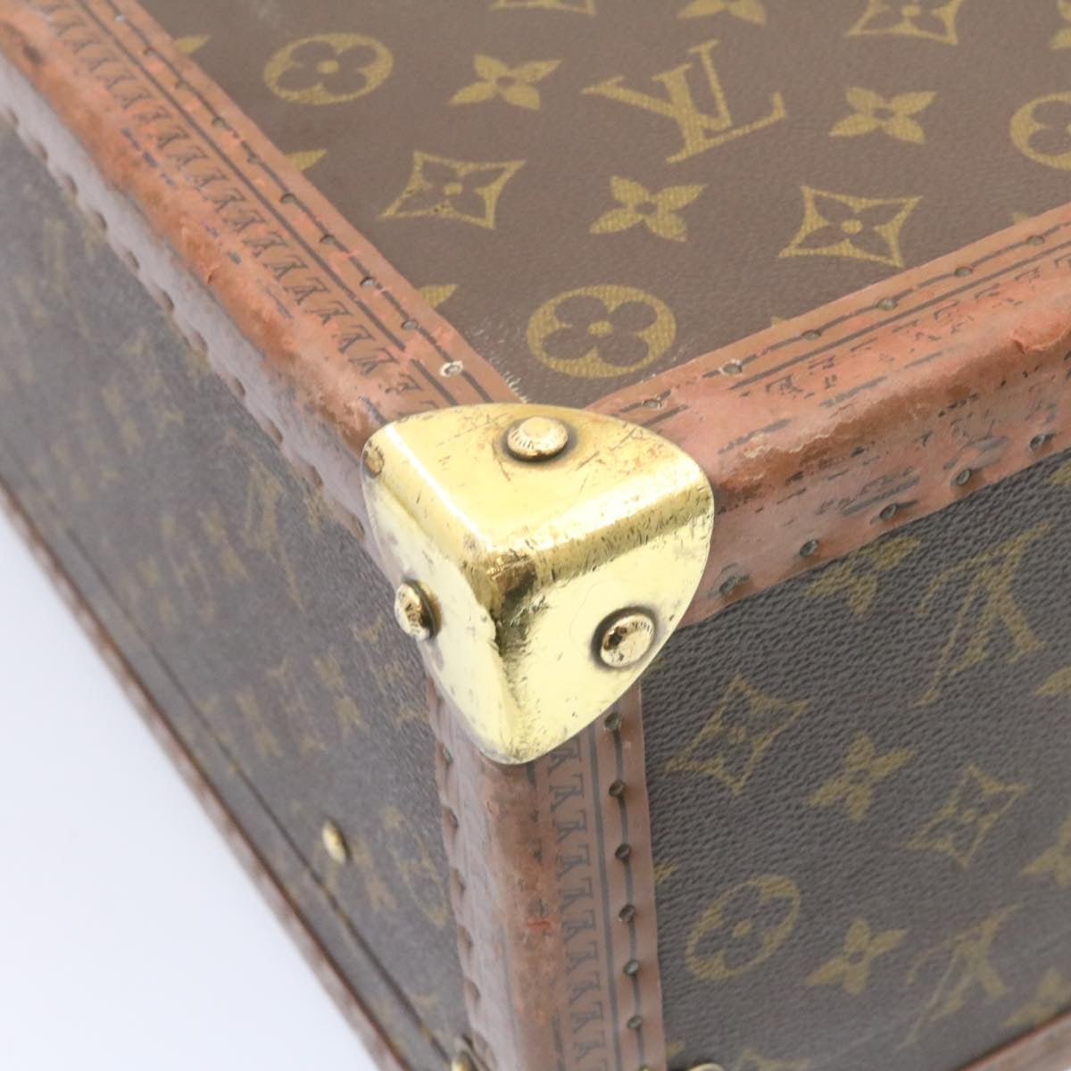 LOUIS VUITTON Monogram Cotteville 55 Trunk M21424 LV Auth 26865M