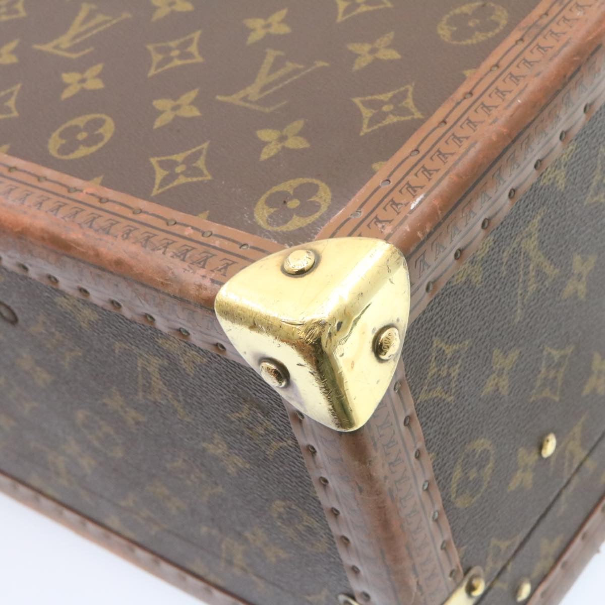 LOUIS VUITTON Monogram Cotteville 55 Trunk M21424 LV Auth 26865M