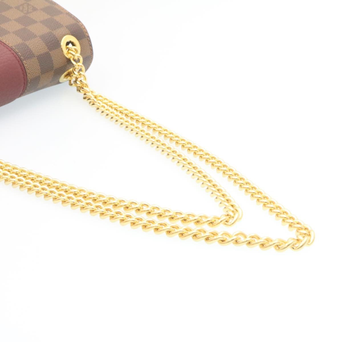 LOUIS VUITTON Damier Ebene Wight Chain Shoulder Bag N64420 LV Auth 27625SAV