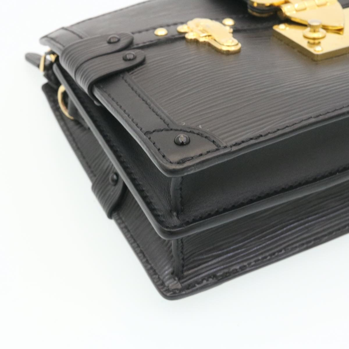 LOUIS VUITTON Epi Trunk Clutch 2Way Shoulder Bag Black M53052 LV Auth 28382SM