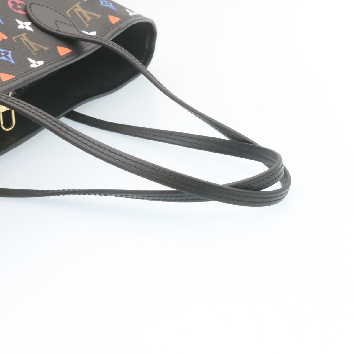 LOUIS VUITTON Game On Collection Neverfull MM Shoulder Bag M57483 LV Auth 28626S