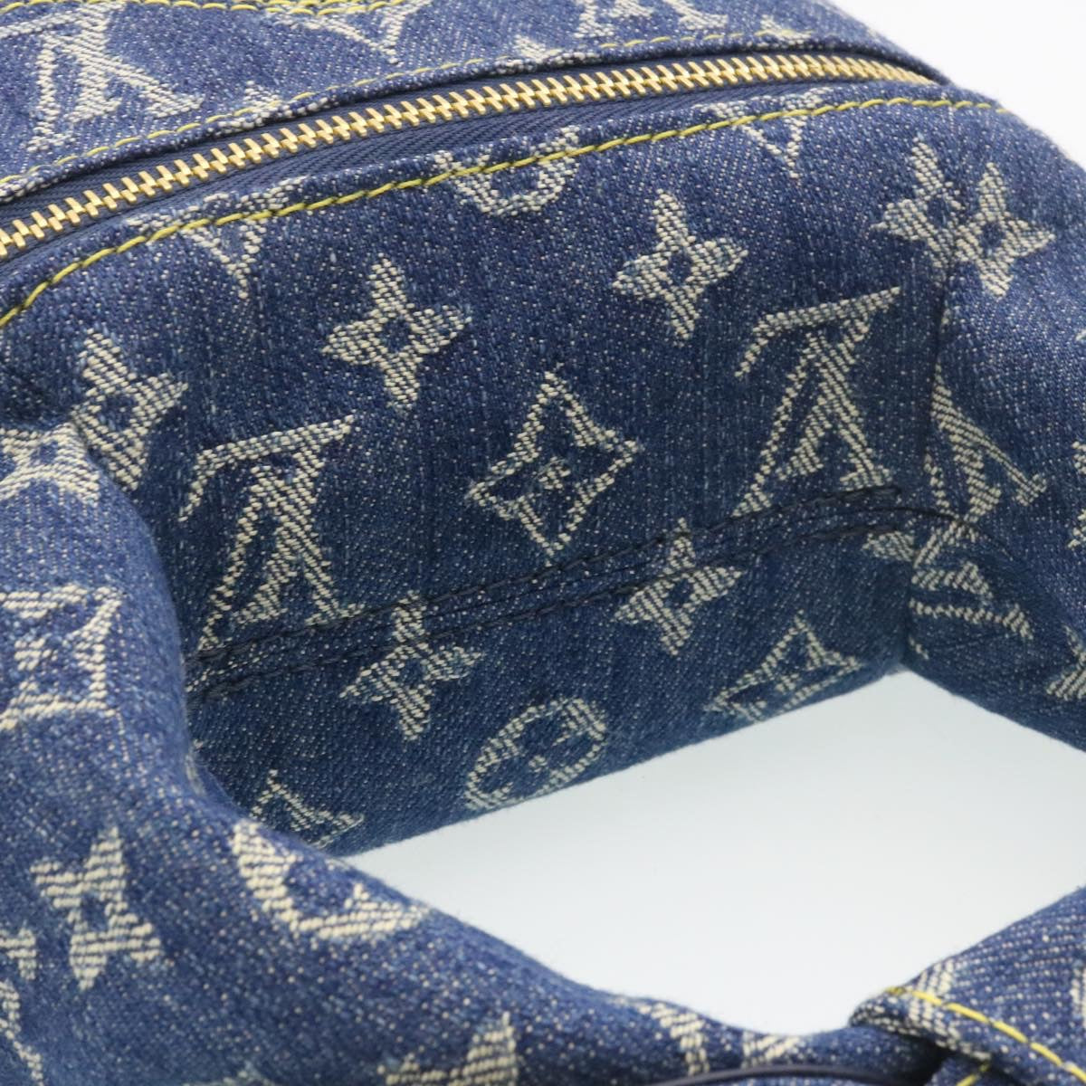 LOUIS VUITTON MonogramDenim drip Japanese cruiser ShoulderBag M45970 Auth 28766SM