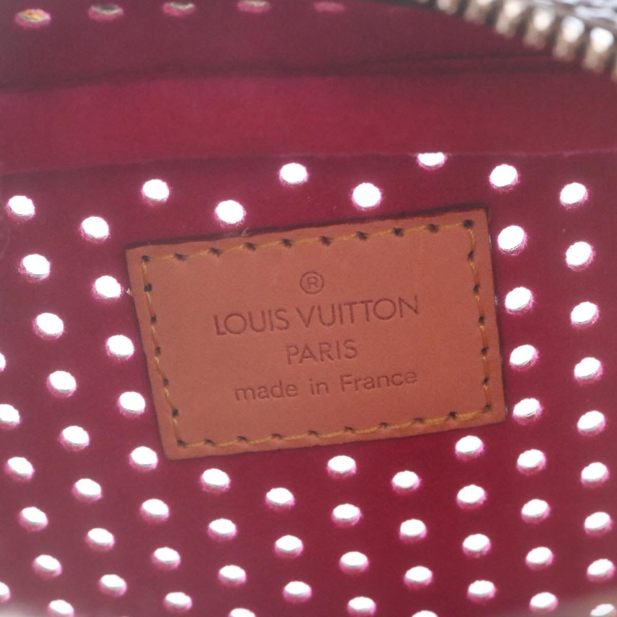 LOUIS VUITTON Monogram Perfo Mini Trocadero Shoulder Bag M95175 LV Auth 28917SAV