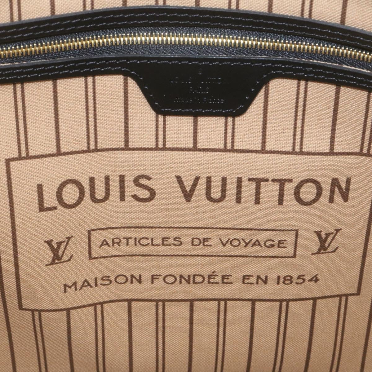 LOUIS VUITTON × LOL Monogram Camouflage Neverfull MM Tote Bag M45201 Auth 29024S