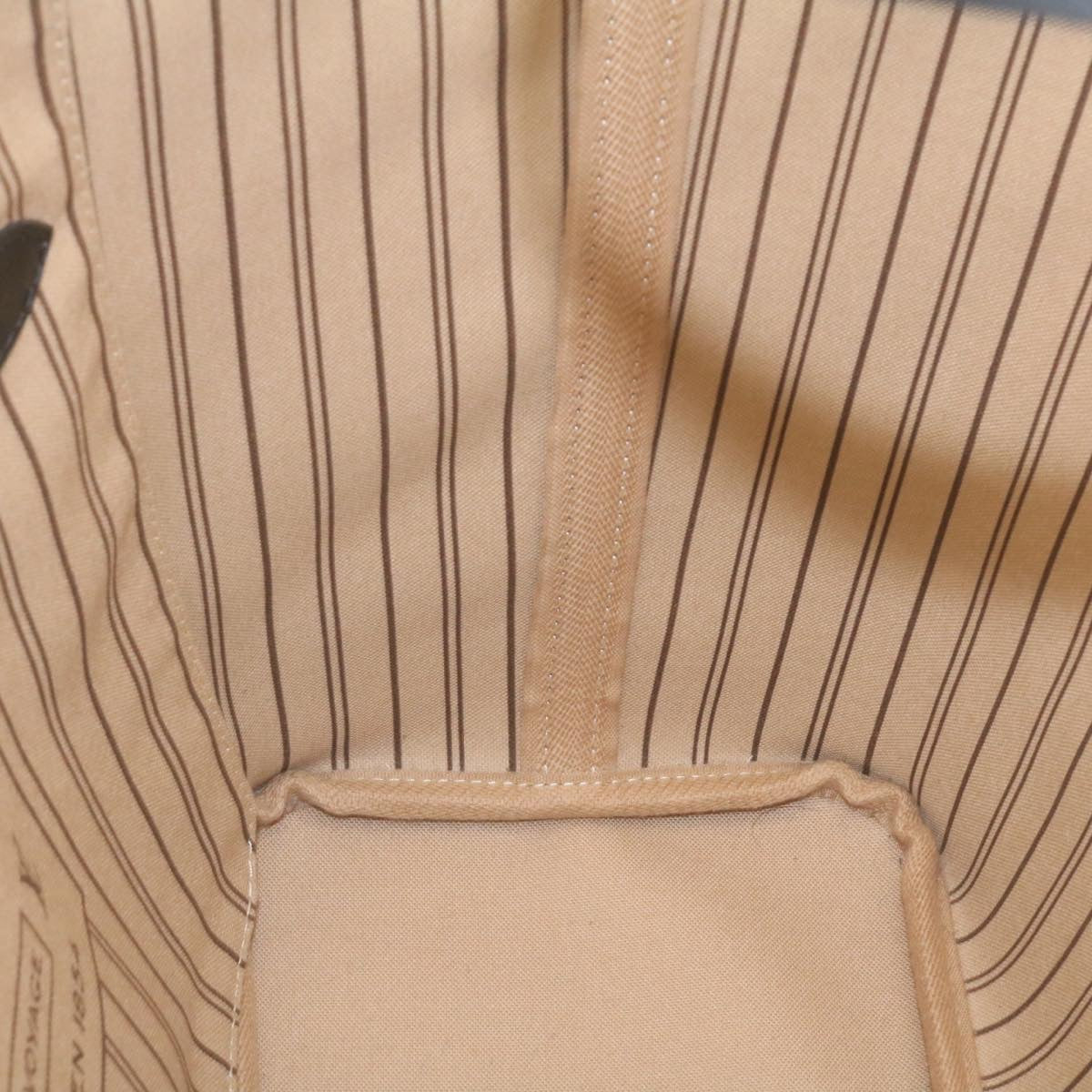 LOUIS VUITTON × LOL Monogram Camouflage Neverfull MM Tote Bag M45201 Auth 29024S