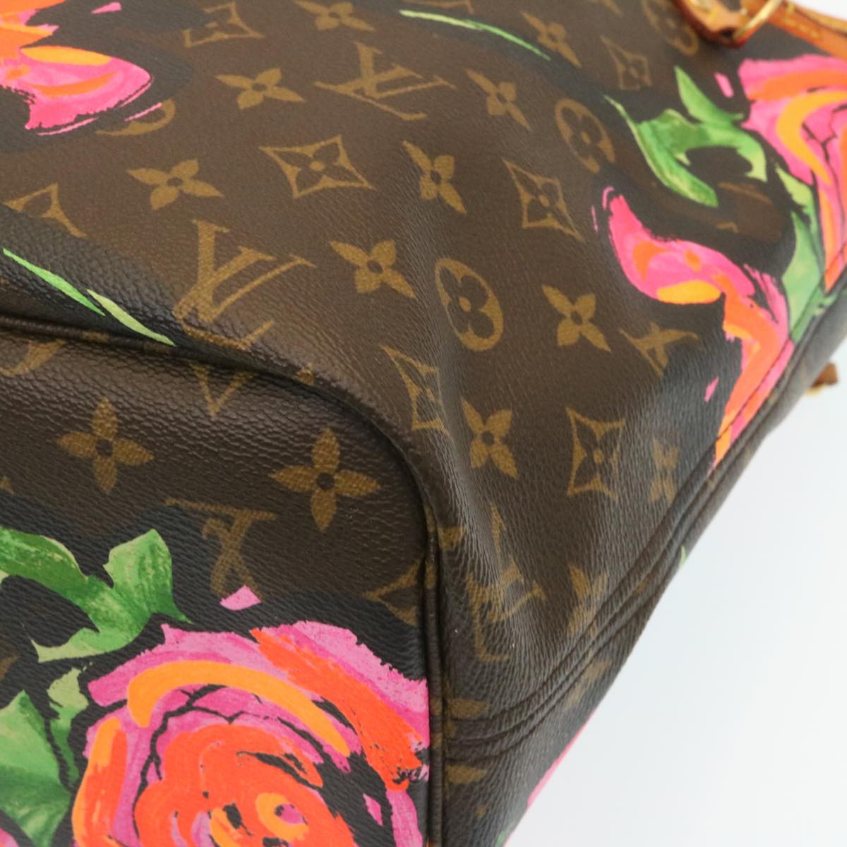 LOUIS VUITTON Monogram Rose Neverfull MM Tote Bag M48613 LV Auth 29172SAV