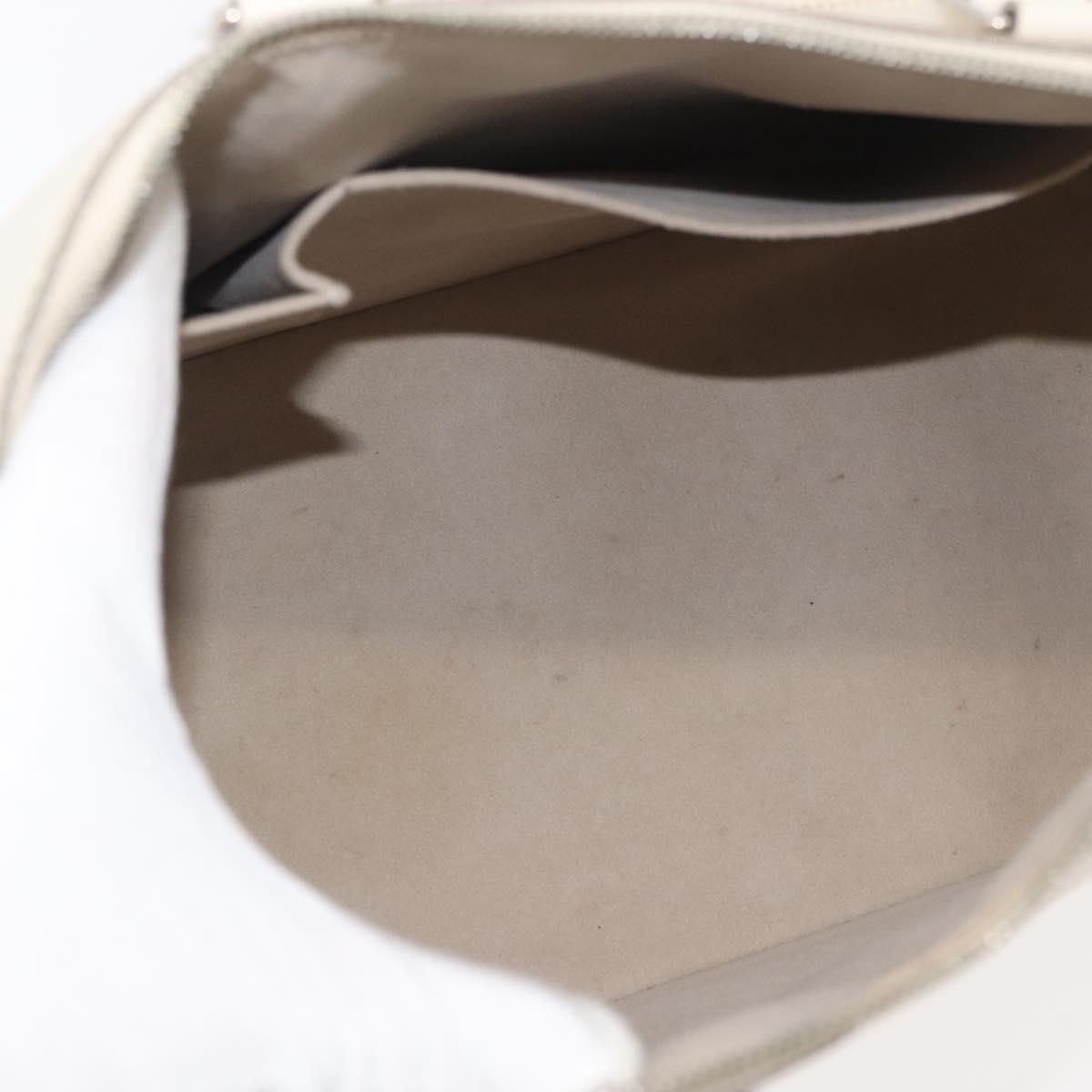 LOUIS VUITTON Epi Alma GM Hand Bag White M4032J LV Auth 29185