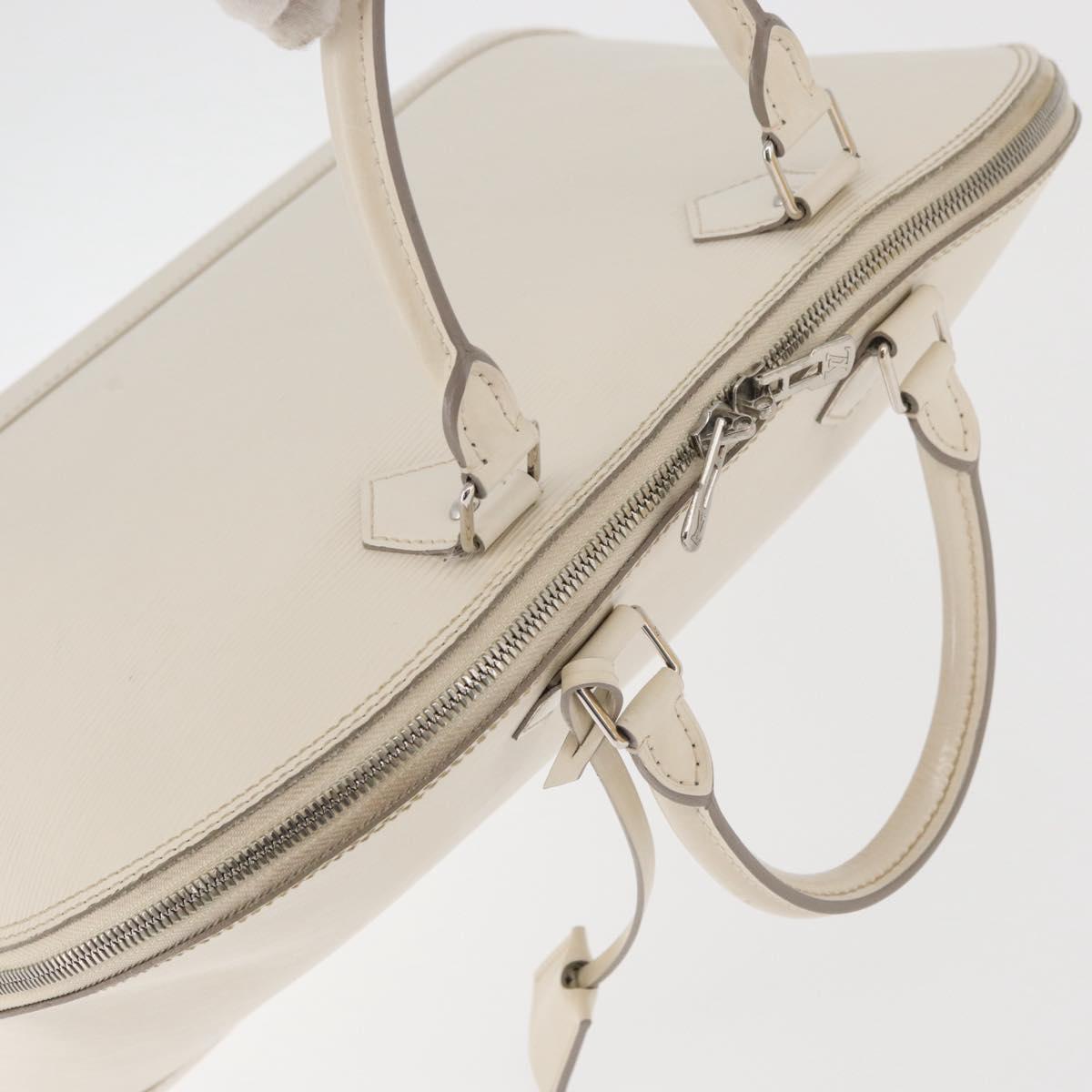 LOUIS VUITTON Epi Alma GM Hand Bag White M4032J LV Auth 29185
