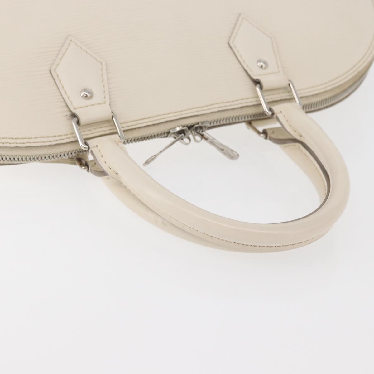 LOUIS VUITTON Epi Alma GM Hand Bag White M4032J LV Auth 29185