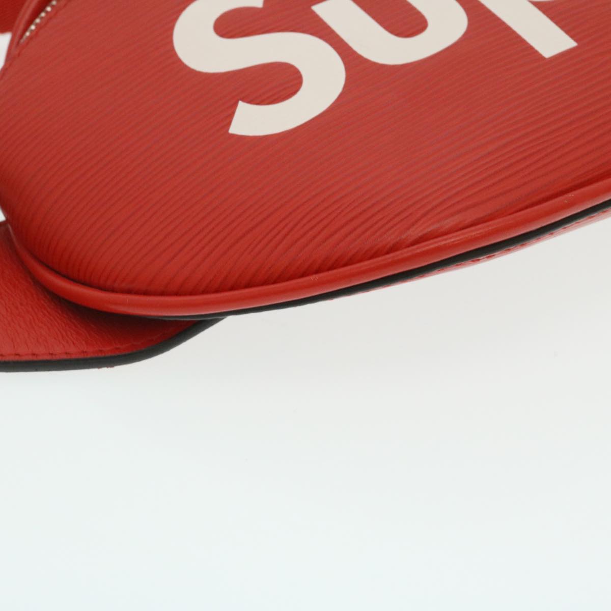 LOUIS VUITTON テ Supreme Epi Bum Bag Waist Bag Red M53418 LV Auth 29232SM