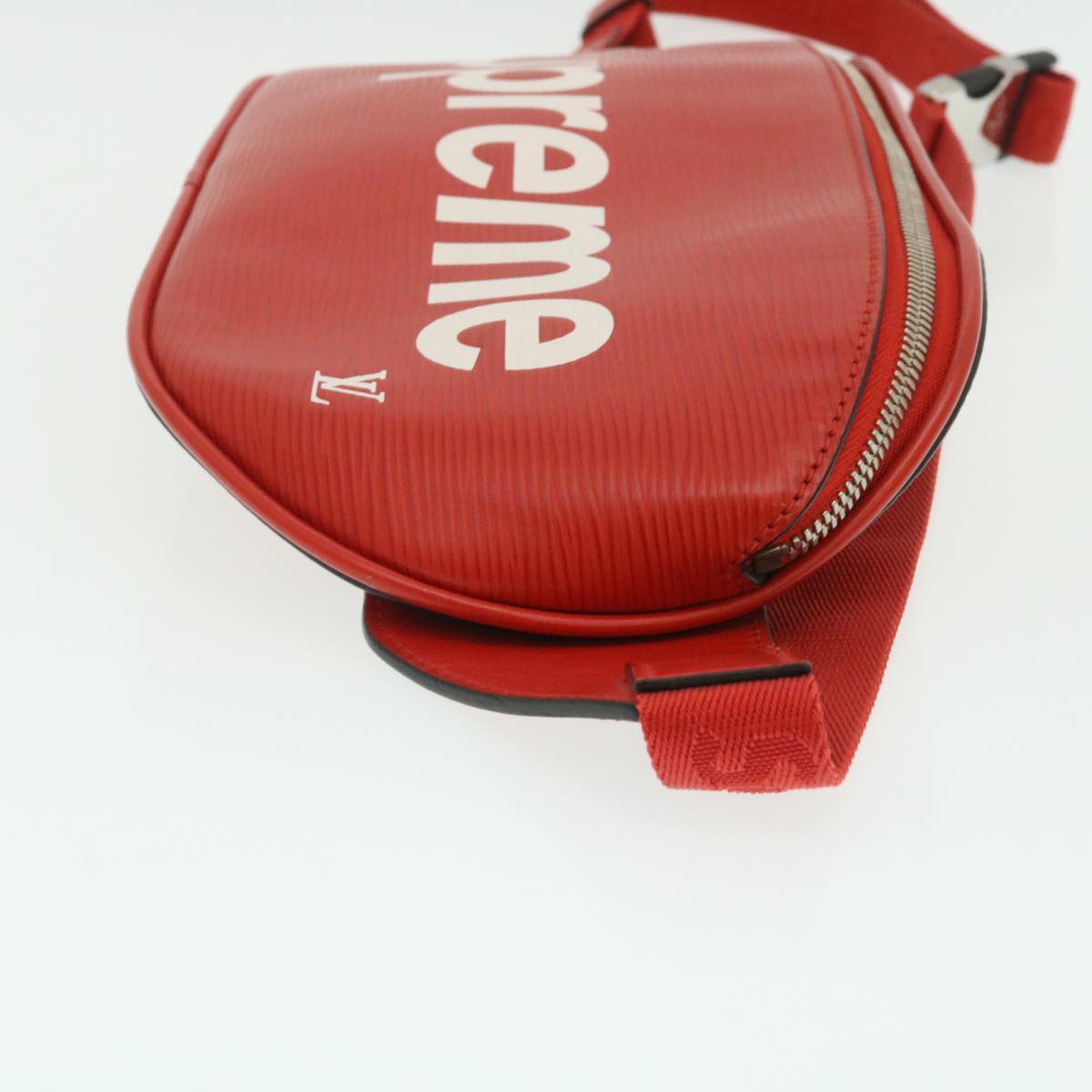 LOUIS VUITTON テ Supreme Epi Bum Bag Waist Bag Red M53418 LV Auth 29232SM