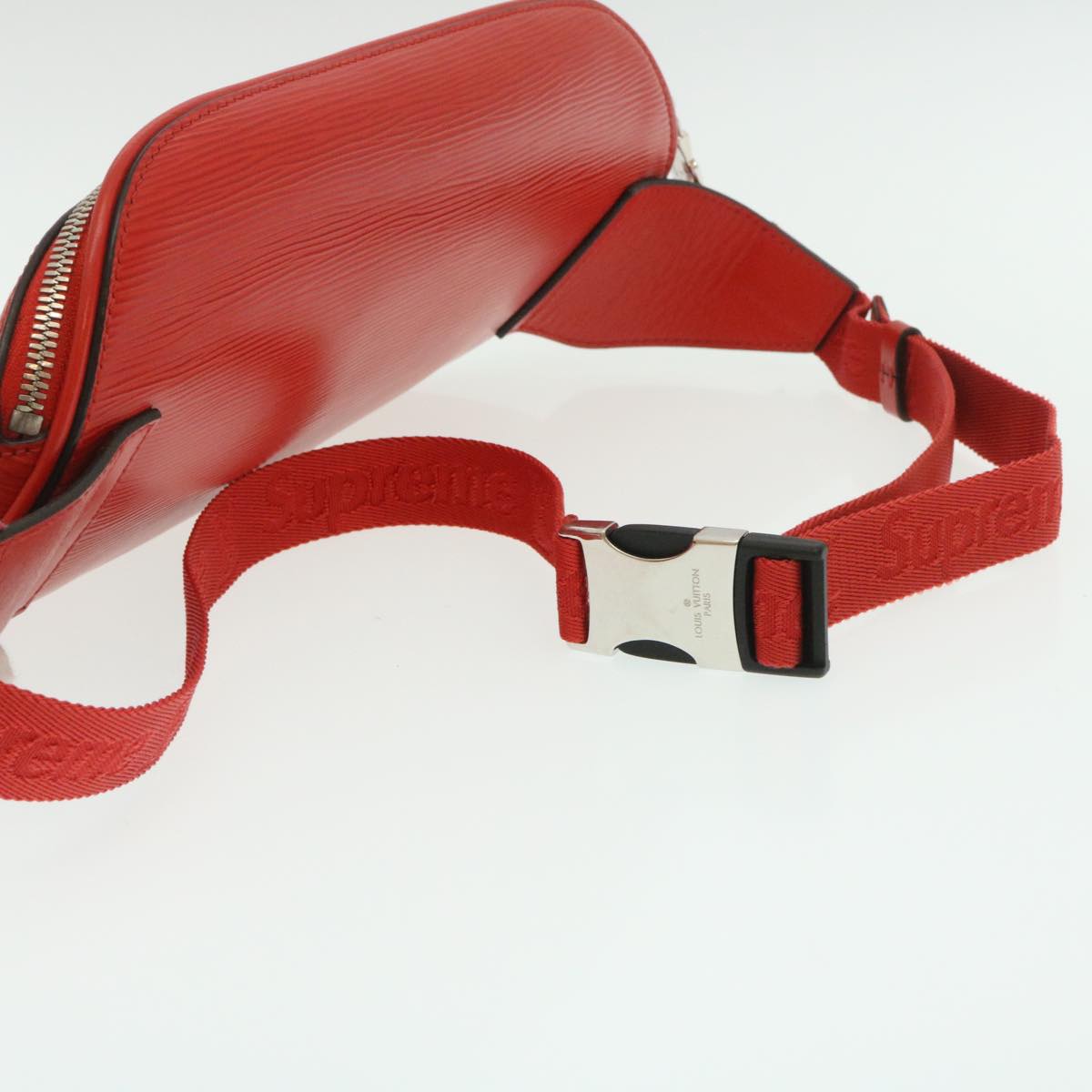 LOUIS VUITTON テ Supreme Epi Bum Bag Waist Bag Red M53418 LV Auth 29232SM