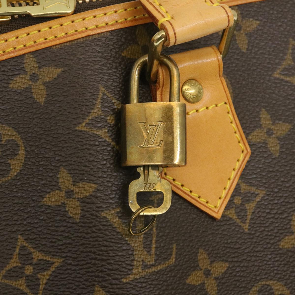 LOUIS VUITTON Monogram Alma Voyage MM Hand Bag M41446 LV Auth 29487V