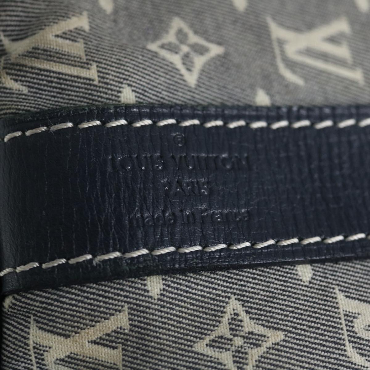 LOUIS VUITTON Monogram Idylle Speedy Voyage Boston Bag Navy M56706 LV Auth 29508