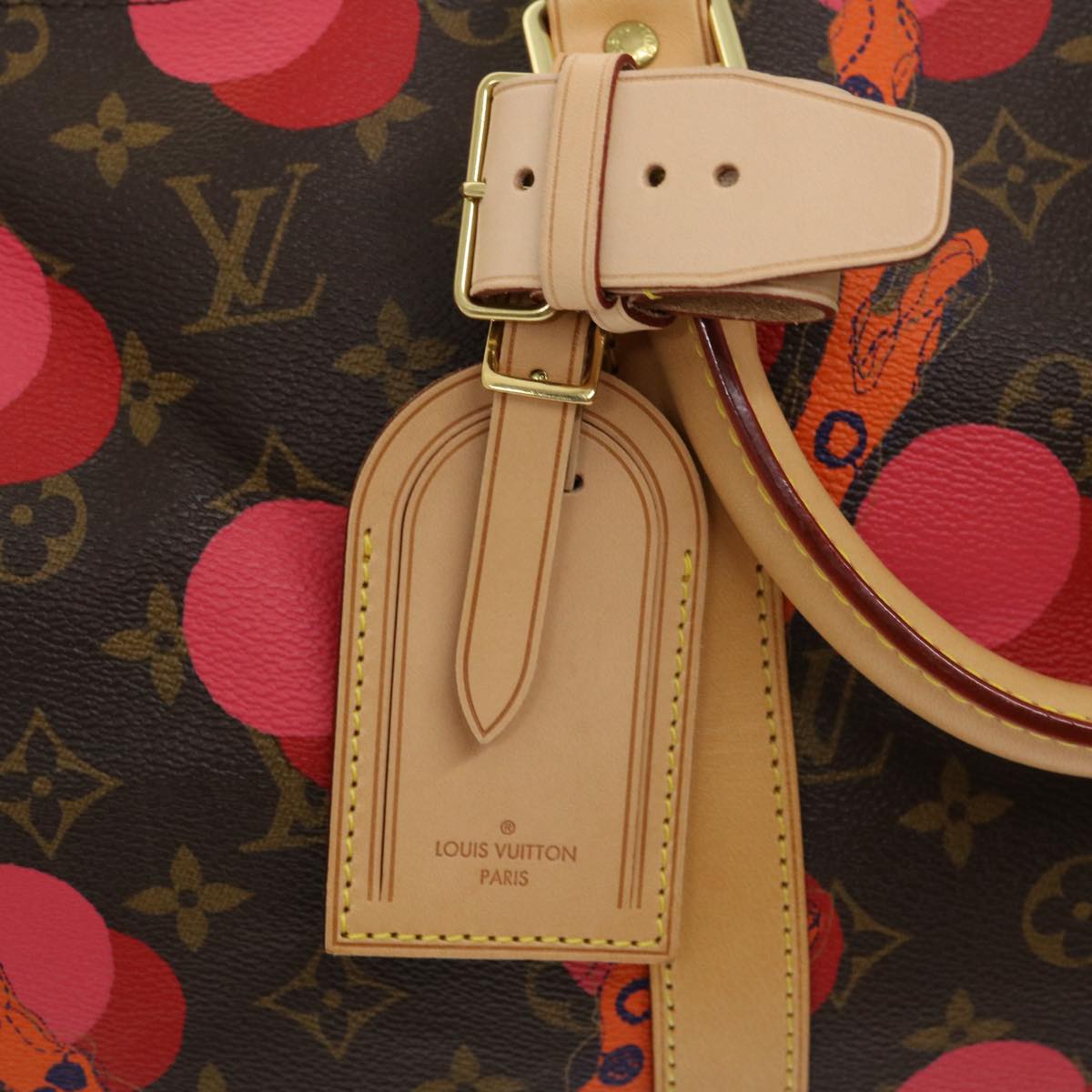 LOUIS VUITTON Monogram Ramages Keepall Bandouliere 45 Bag M41413 LV Auth 29545SV