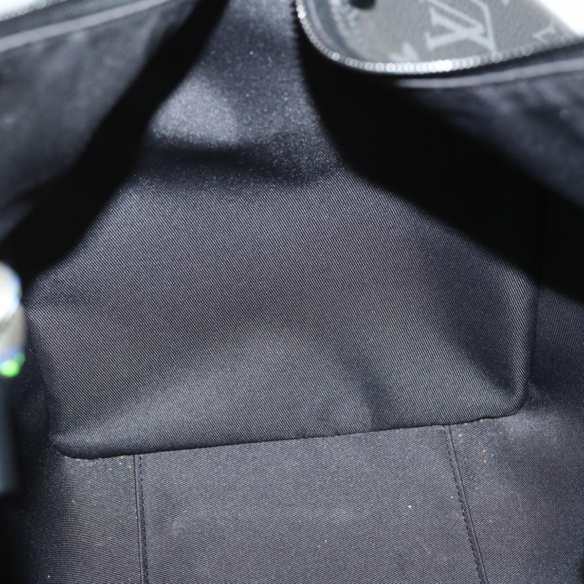 LOUIS VUITTON Eclipse Glaze Keepall Bandouliere 50 Boston Bag M43901 Auth 29548S