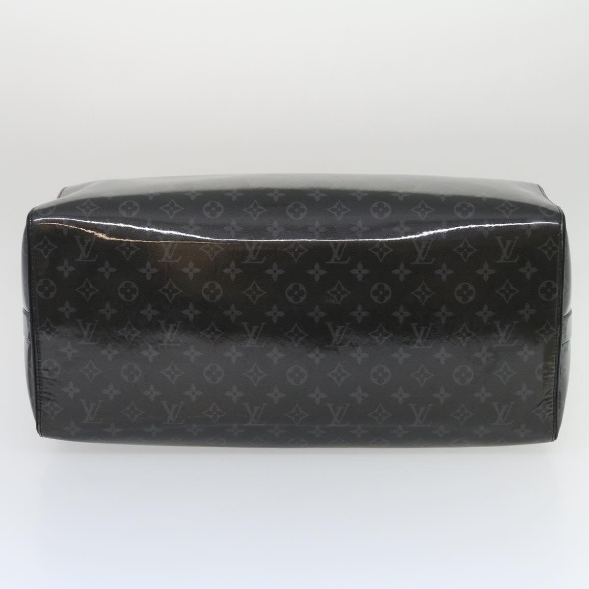 LOUIS VUITTON Eclipse Glaze Keepall Bandouliere 50 Boston Bag M43901 Auth 29548S