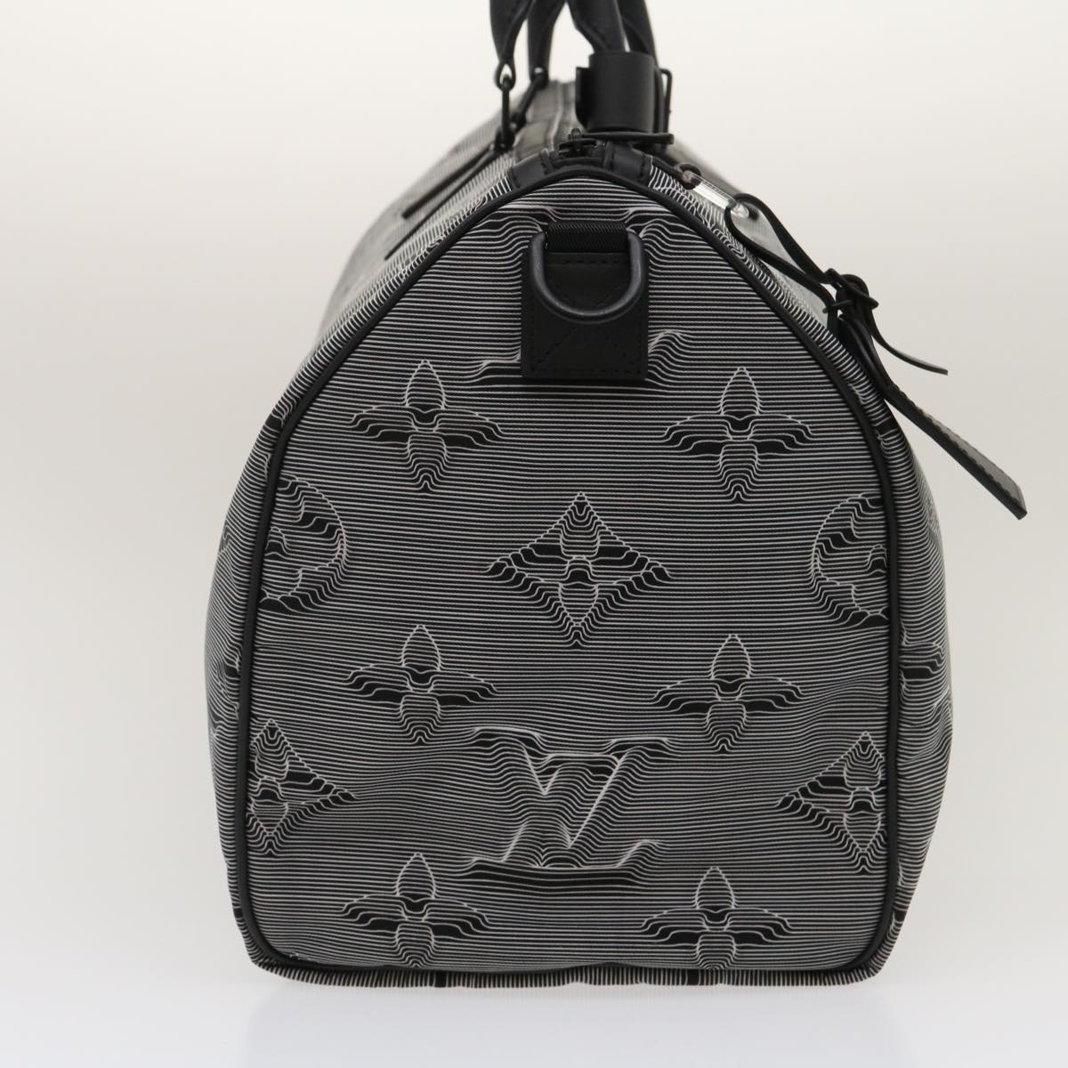 LOUIS VUITTON KeepallBandouliere 50 BostonBag Reversible 2054 M44939 Auth 29550S
