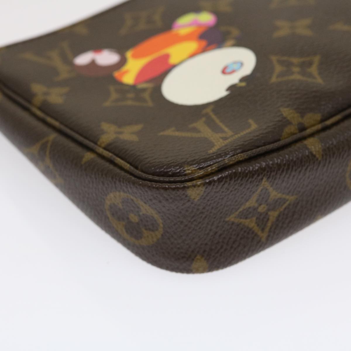 LOUIS VUITTON Monogram Panda Pochette Accessoires Pouch M51981 LV Auth 29555AM