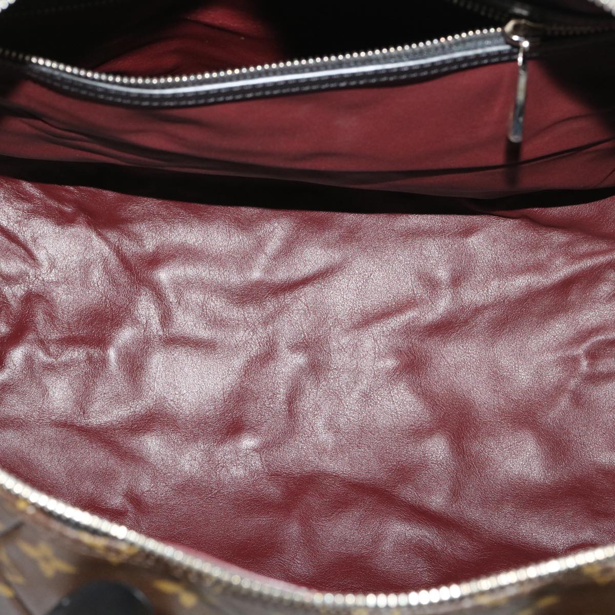 LOUIS VUITTON Monogram Macassar Neo sporty Hexagon Boston Bag M40398 Auth 29557S