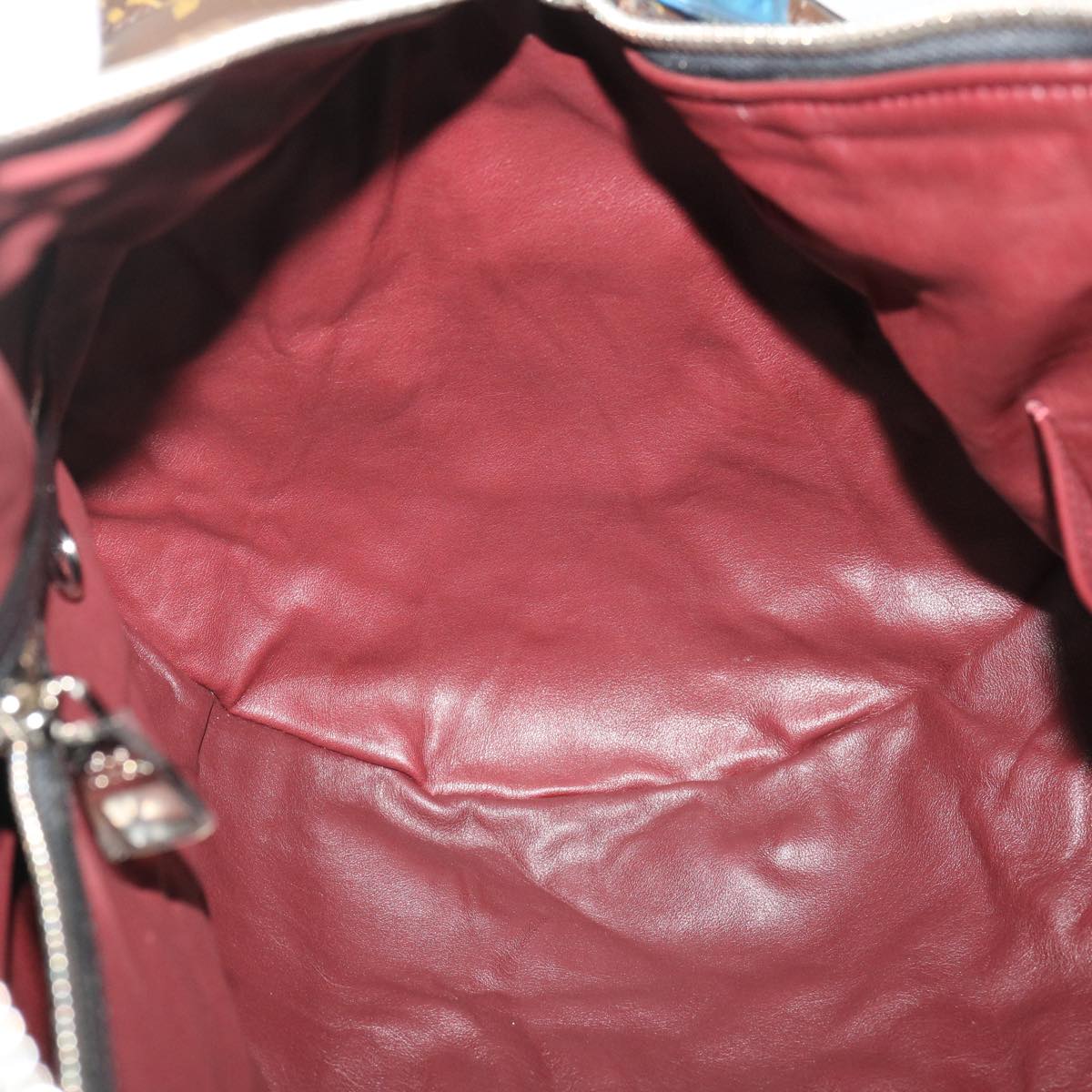 LOUIS VUITTON Monogram Macassar Neo sporty Hexagon Boston Bag M40398 Auth 29557S