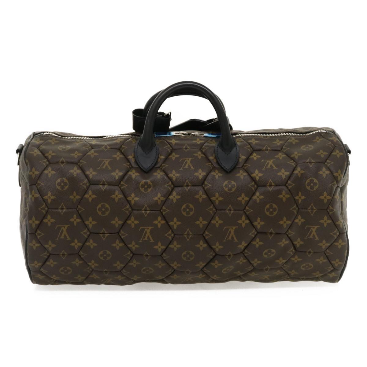 LOUIS VUITTON Monogram Macassar Neo sporty Hexagon Boston Bag M40398 Auth 29557SM
