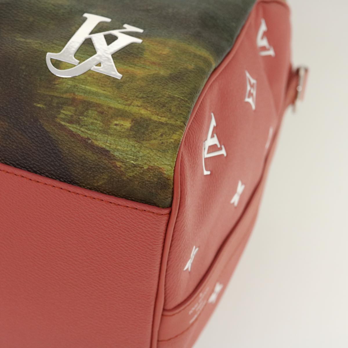 LOUIS VUITTON Masters Collection Keepall Bandouliere 50 Boston M43377 Auth 29559SM