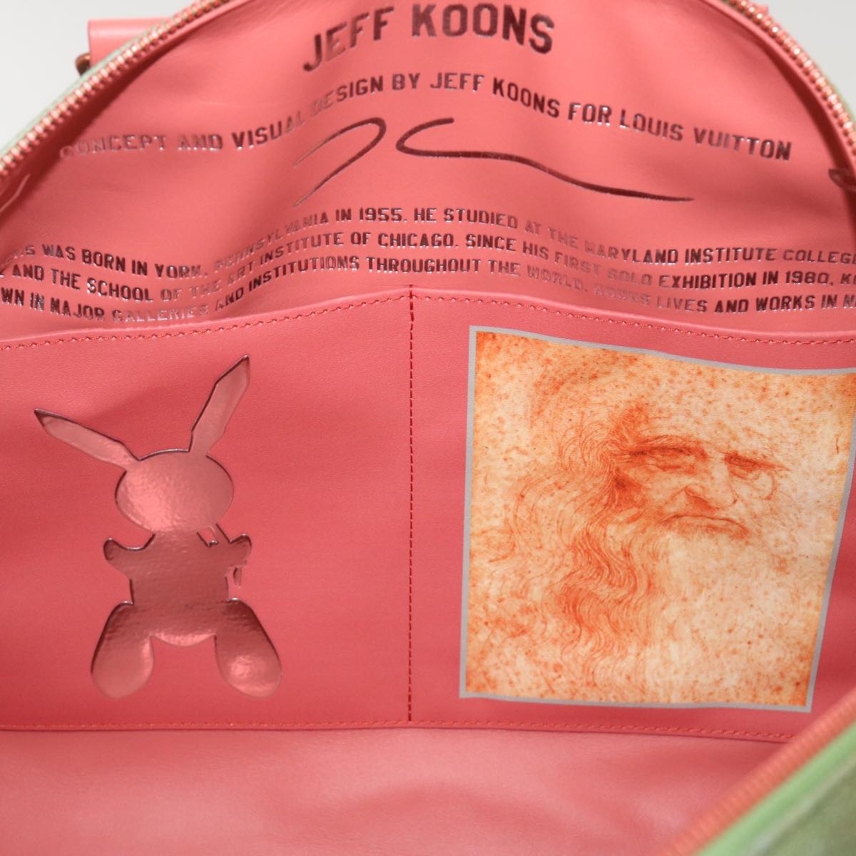 LOUIS VUITTON Masters Collection Keepall Bandouliere 50 Boston M43377 Auth 29559SM