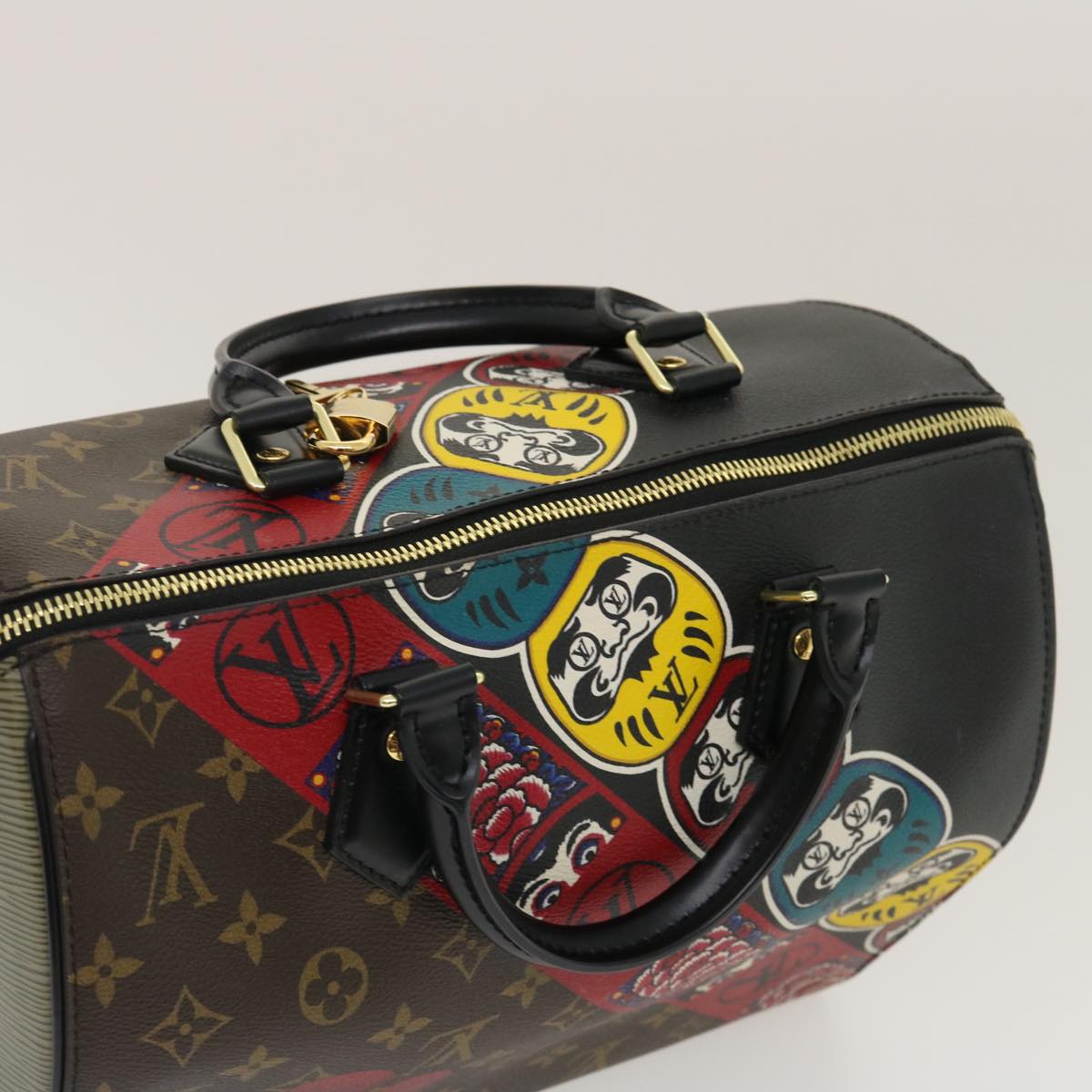 LOUIS VUITTON Monogram Epi Kabuki Speedy 30 Hand Bag M43505 LV Auth 29583SM