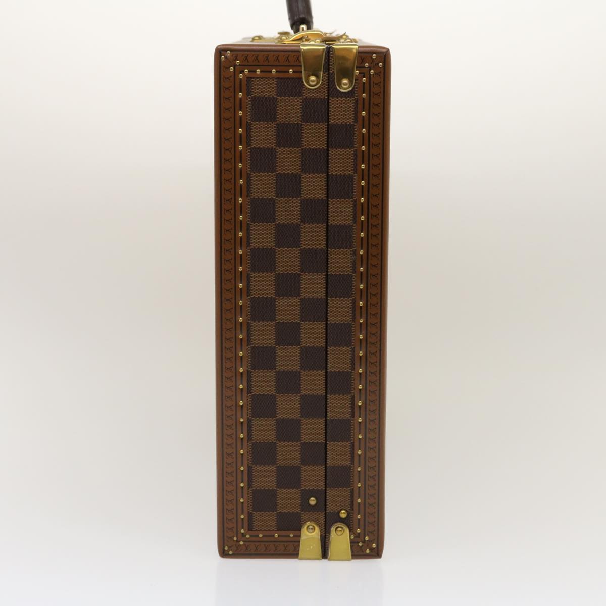 LOUIS VUITTON Damier Ebene President Trunk SPO N47500 LV Auth 29584SM