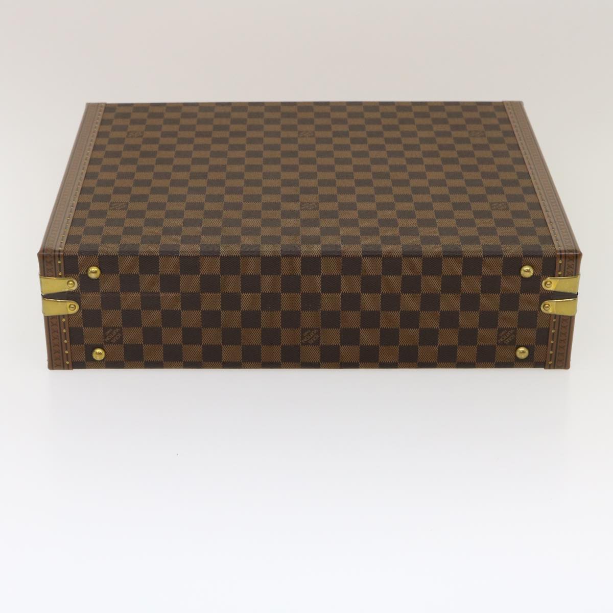 LOUIS VUITTON Damier Ebene President Trunk SPO N47500 LV Auth 29584SM