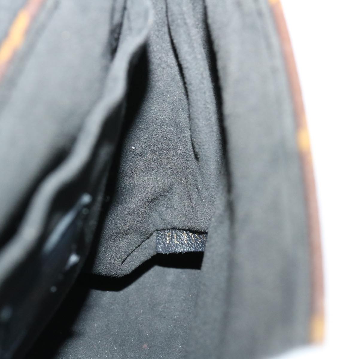 LOUIS VUITTON Monogram Rocky BB 2Way Hand Shoulder Bag Black M44141 Auth 29587A