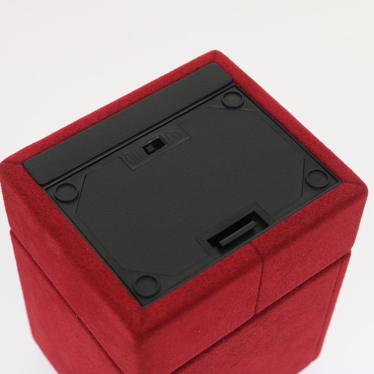 LOUIS VUITTON Monogram Coffret Winding Machine Accessory Case M48126 Auth 29828SM