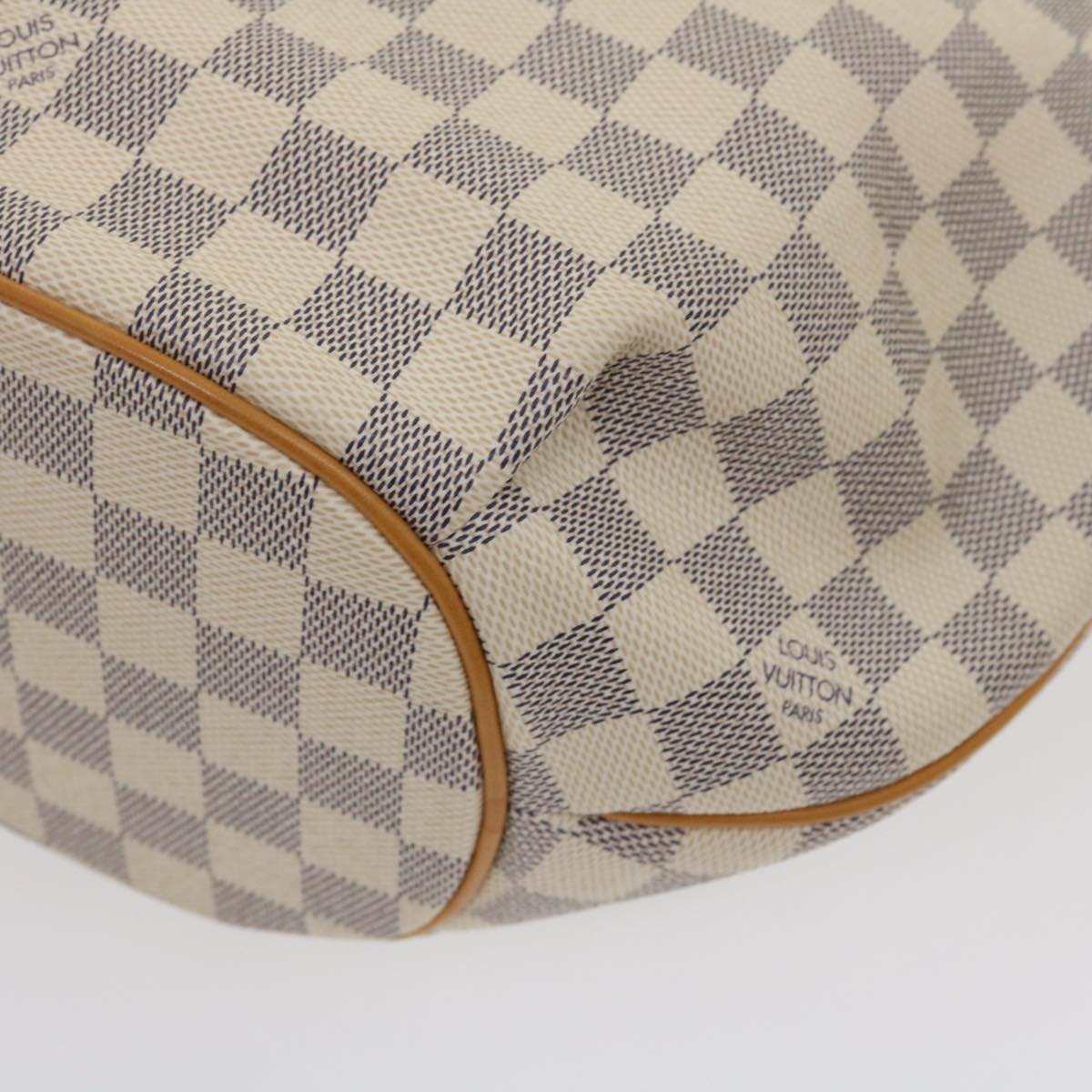 LOUIS VUITTON Damier Azur Riviera PM 2Way Tote Bag N48250 LV Auth 29879V