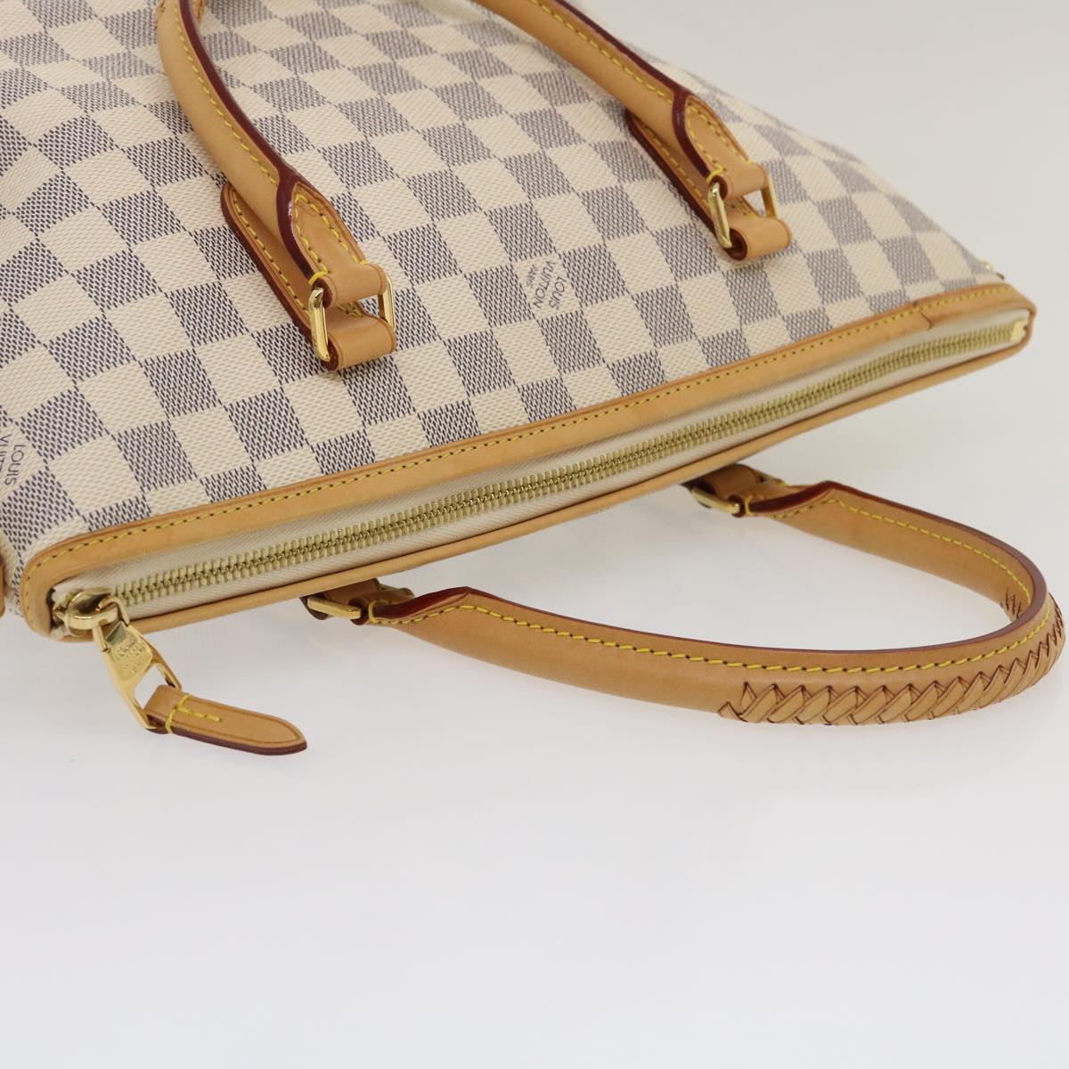LOUIS VUITTON Damier Azur Riviera PM 2Way Tote Bag N48250 LV Auth 29879V