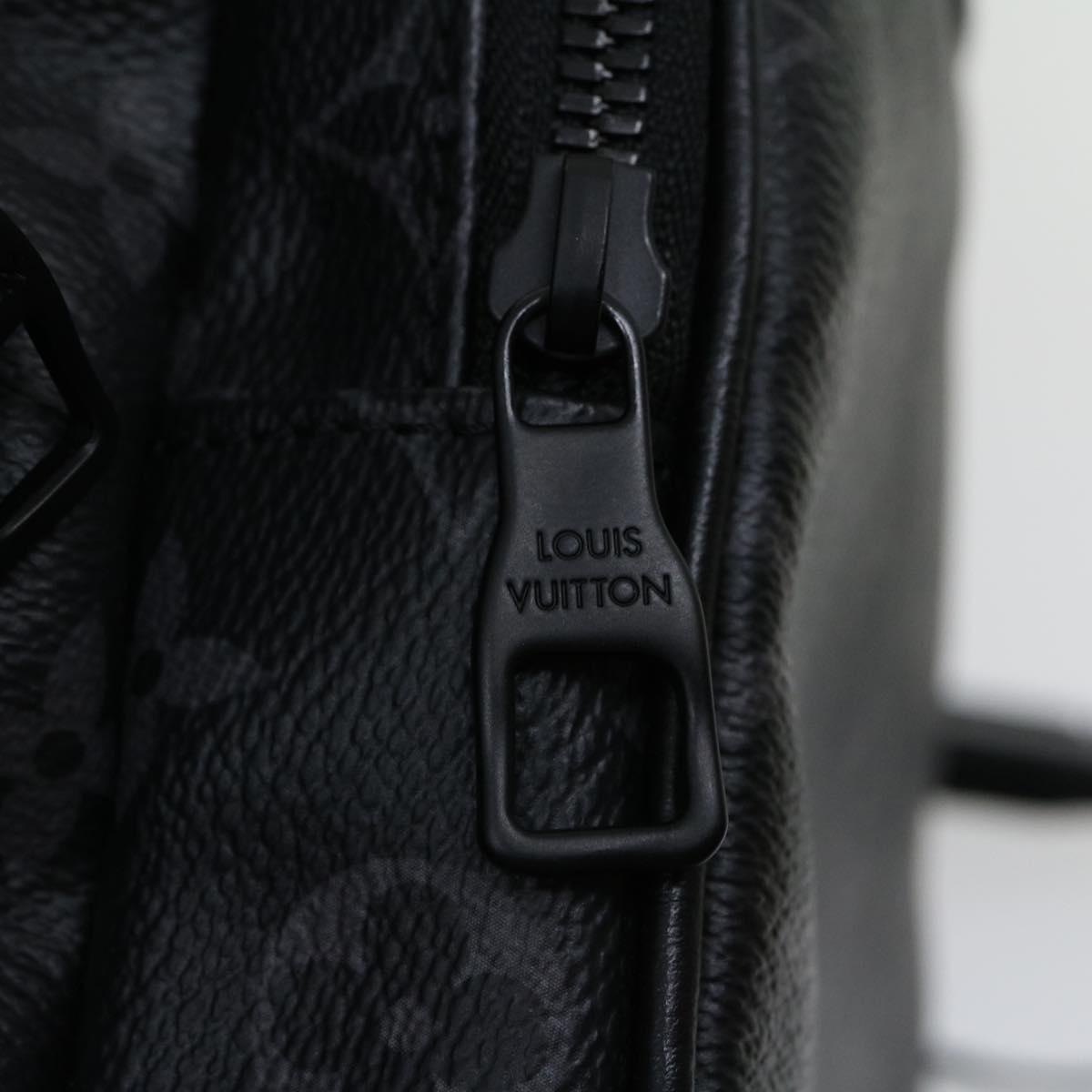LOUIS VUITTON Monogram Eclipse Trio Backpack Backpack M45538 LV Auth 29886SM